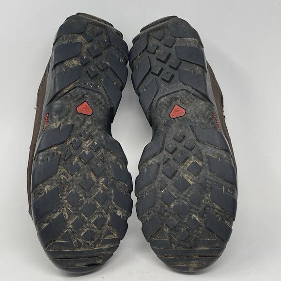 Salomon Snow Clog Shoes Mens 13 Brown Suede Slip On Loafer Y2K Vintage main image 5